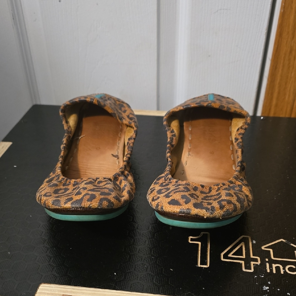 Tieks Leopard Print Flats